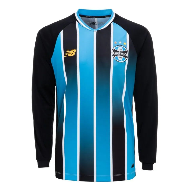 Camisa Grêmio Home Manga Longa 2026 New Balance