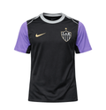 Camiseta Masculina Atlético Mineiro Nike Treino 26 Preto e Roxo