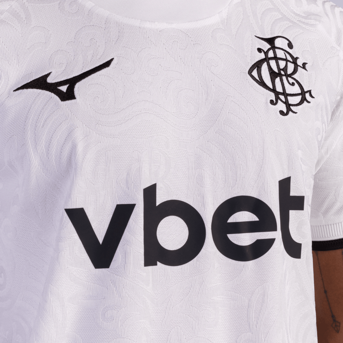Camisa Third Mizuno Masculina 26/27 Branco