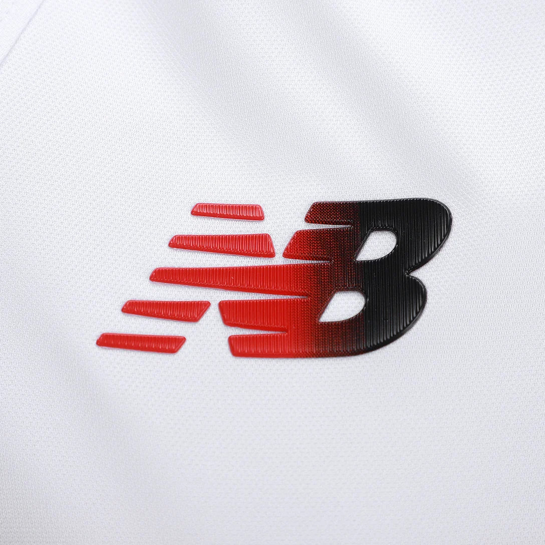 Camisa São Paulo I 26/27 Torcedor New Balance Feminina - Branco+Vermelho