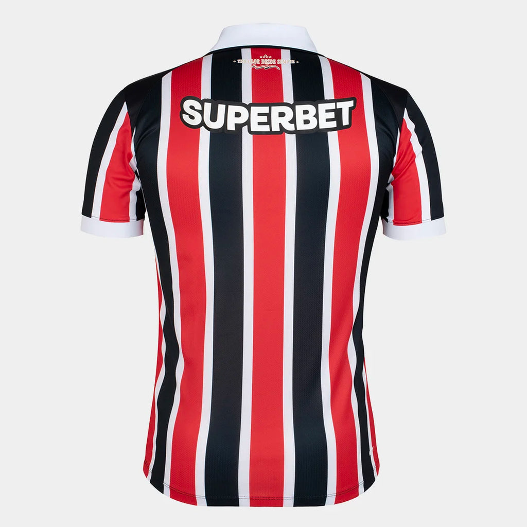 Camisa São Paulo II 26/27 Jogador New Balance Masculina - Vermelho+Branco