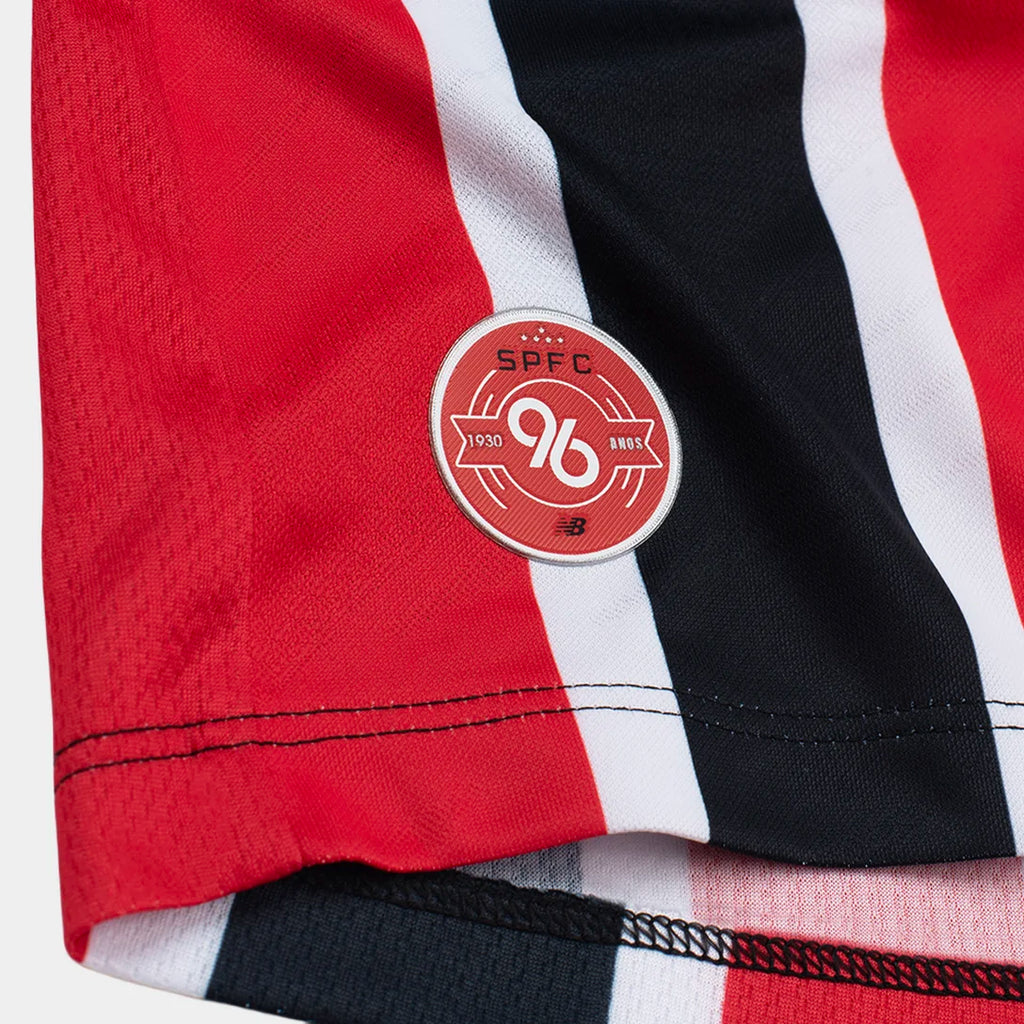 Camisa São Paulo II 26/27 Jogador New Balance Masculina - Vermelho+Branco
