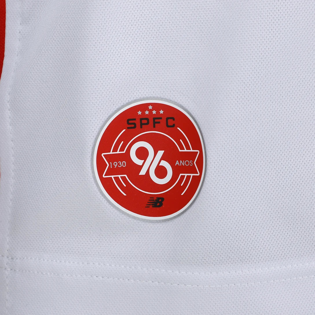 Camisa São Paulo I 26/27 Torcedor New Balance Masculina - Branco+Vermelho