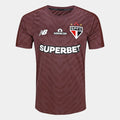 Camisa São Paulo 26/27 Goleiro New Balance Masculina - Vinho