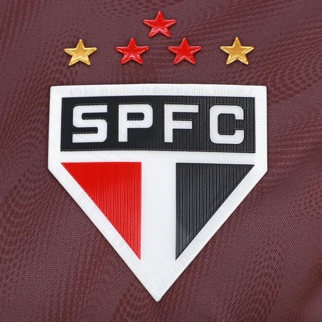 Camisa São Paulo 26/27 Goleiro New Balance Masculina - Vinho