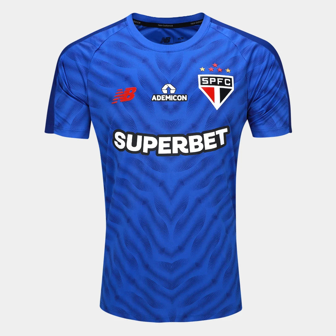 Camisa São Paulo 26/27 Goleiro New Balance Masculina - Azul Royal