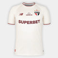 Camisa São Paulo Comemorativa 26/27 Jogador New Balance Masculina - Off White+Vinho