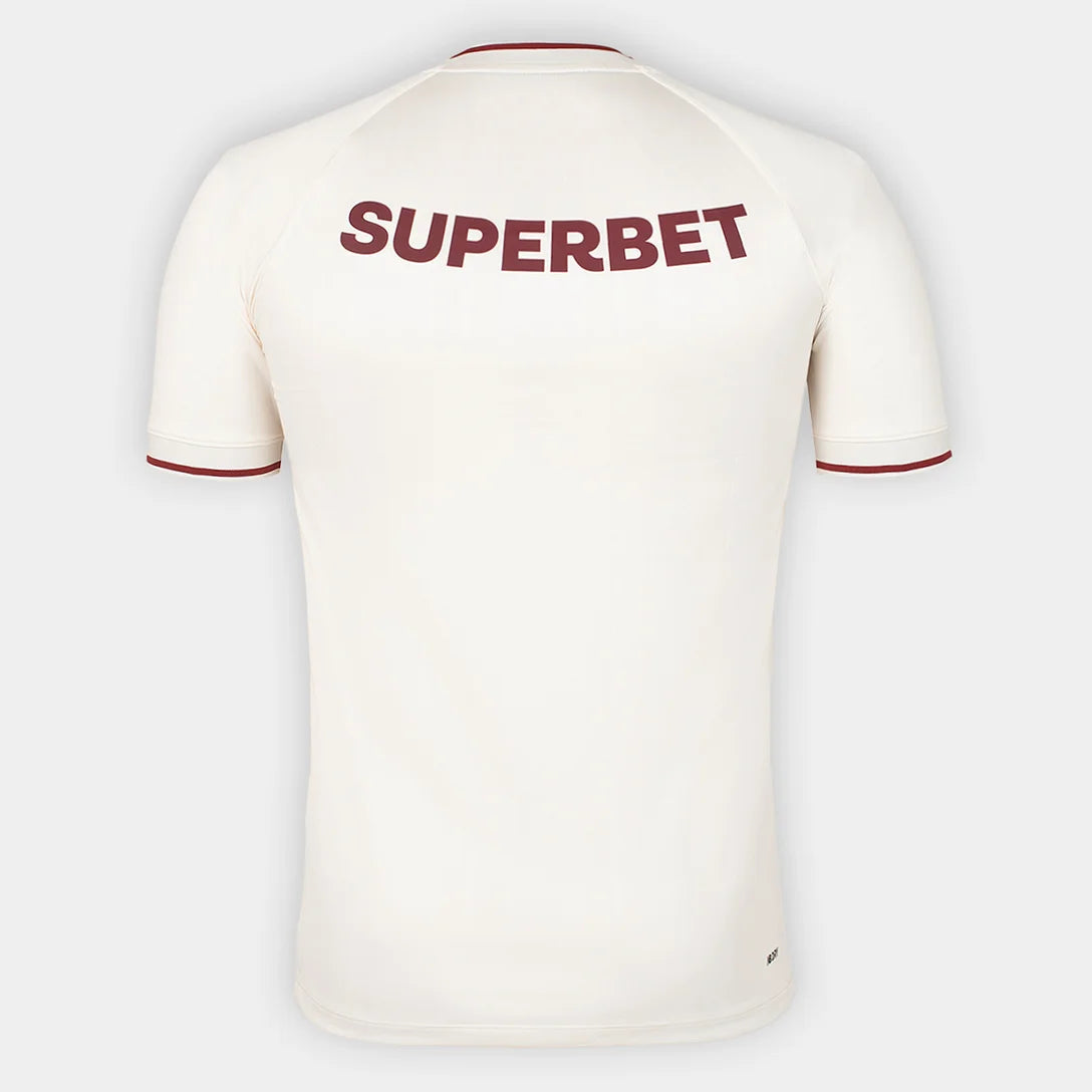Camisa São Paulo Comemorativa 26/27 Jogador New Balance Masculina - Off White+Vinho