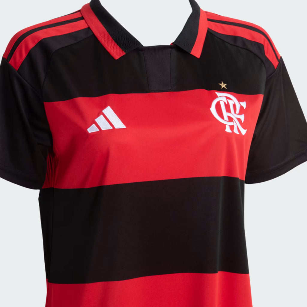 Manto Flamengo Feminina Jogo 1 Adidas 2026