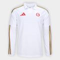 Camisa Manga Longa Internacional II 26/27 Torcedor Adidas Masculina - Branco