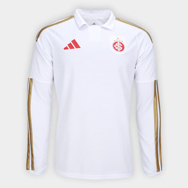 Camisa Manga Longa Internacional II 26/27 Torcedor Adidas Masculina - Branco
