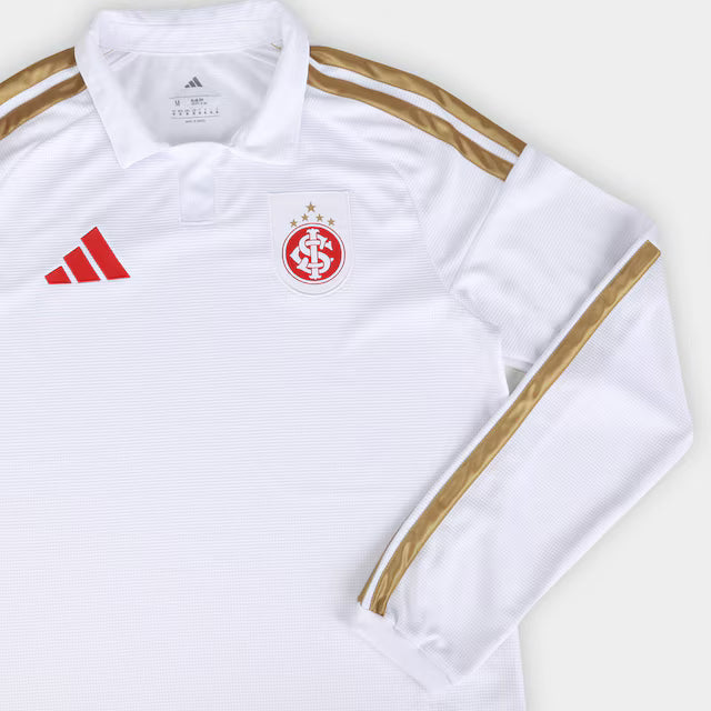 Camisa Manga Longa Internacional II 26/27 Torcedor Adidas Masculina - Branco