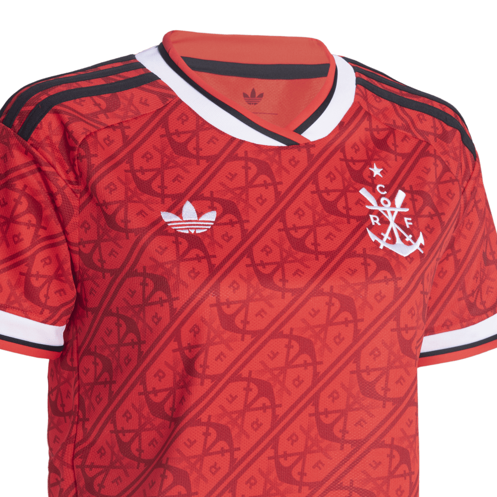 Cropped Flamengo Feminina Jogo 3 Adidas 2026