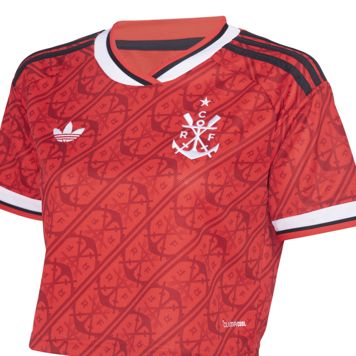 Cropped Flamengo Feminina Jogo 3 Adidas 2026