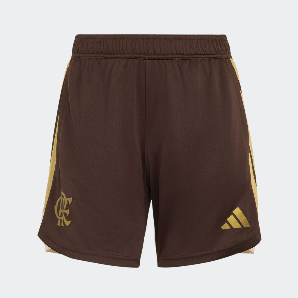 Short Flamengo Feminino Treino Atleta Adidas 2026