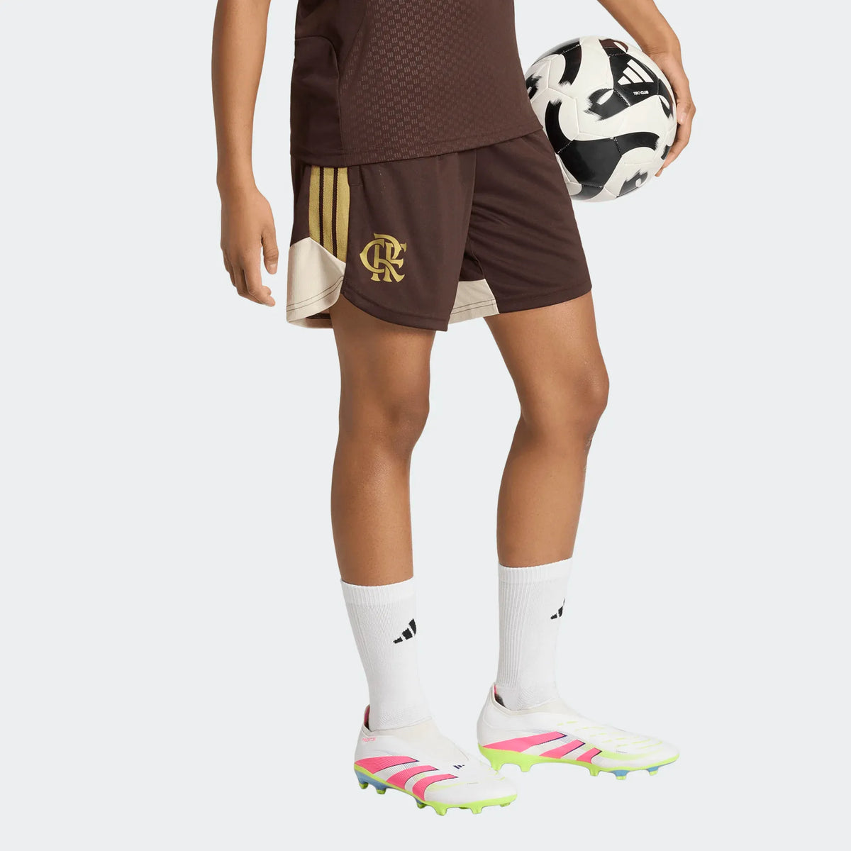 Short Flamengo Feminino Treino Atleta Adidas 2026
