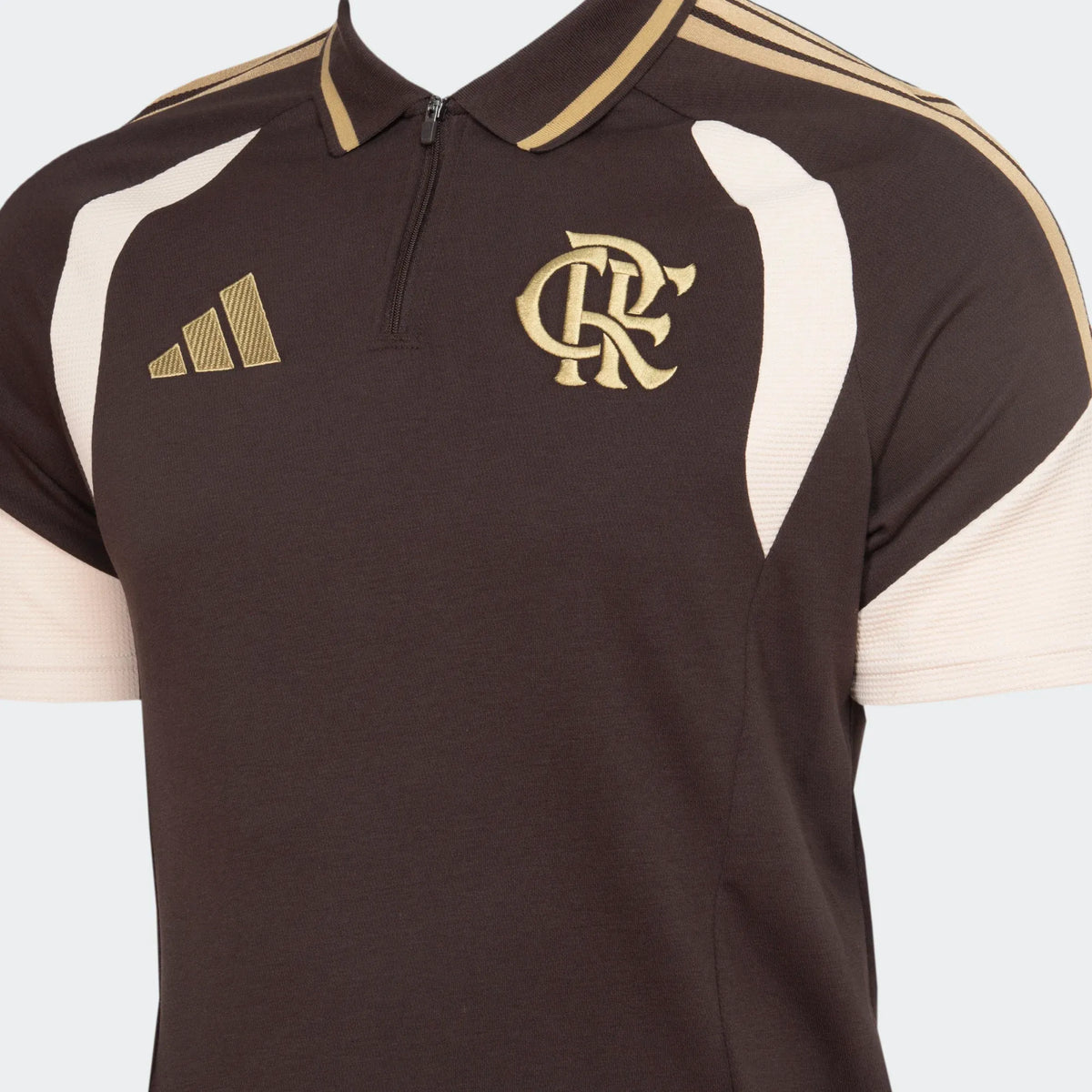 Camisa Polo Flamengo Treino Atleta Adidas 2026