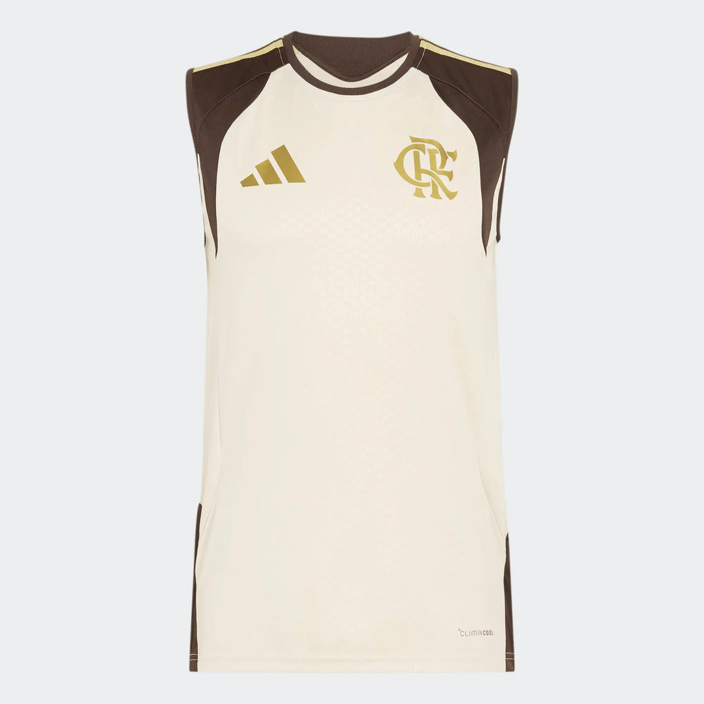 Regata Flamengo Treino Comissão Adidas 2026