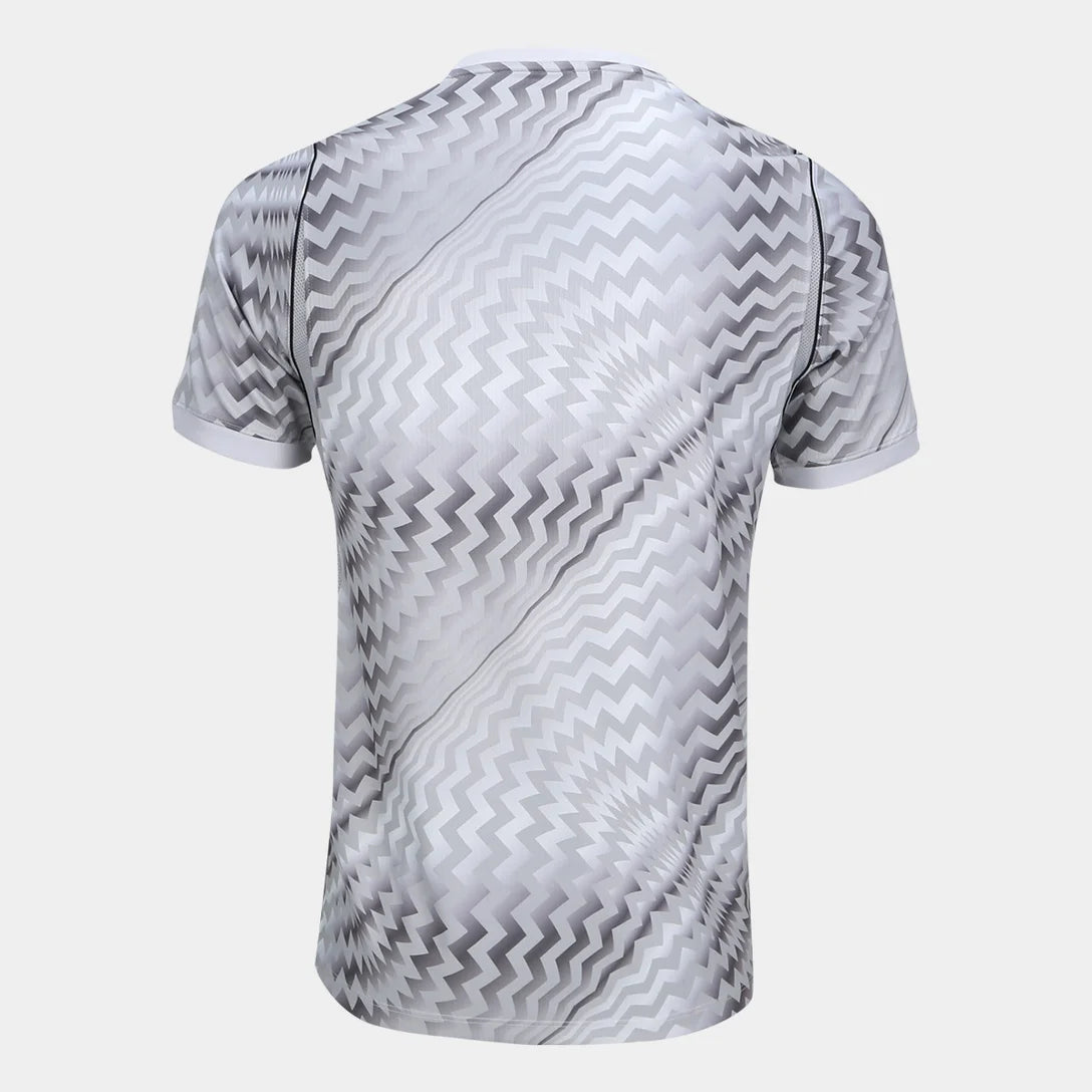 Camisa Corinthians Goleiro 26/27 Torcedor Nike Masculina - Cinza+Preto