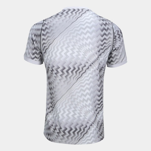 Camisa Corinthians Goleiro 26/27 Torcedor Nike Masculina - Cinza+Preto