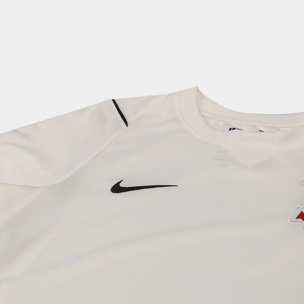Camisa Corinthians I 26/27 Torcedor Nike Feminina - Branco+Preto