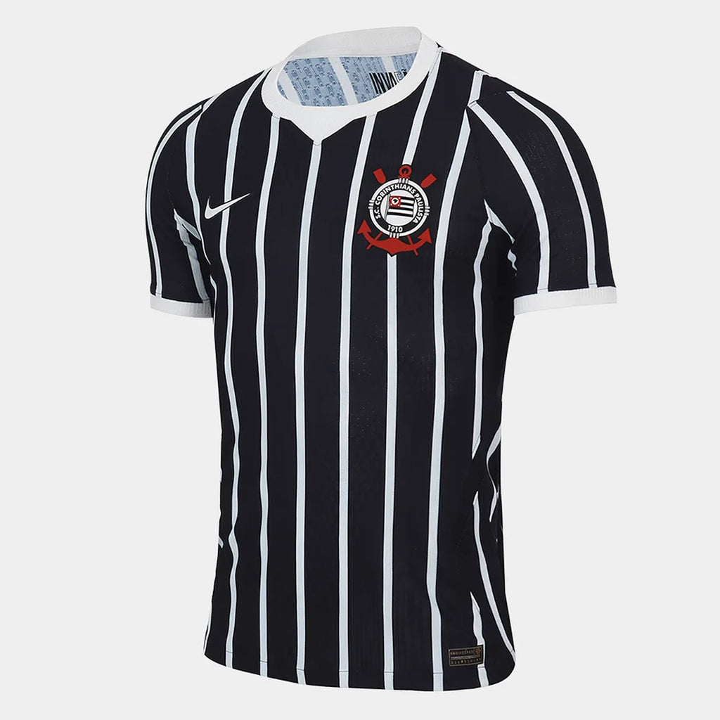 Camisa Corinthians II 26/27 Jogador Nike Masculina - Preto+Branco