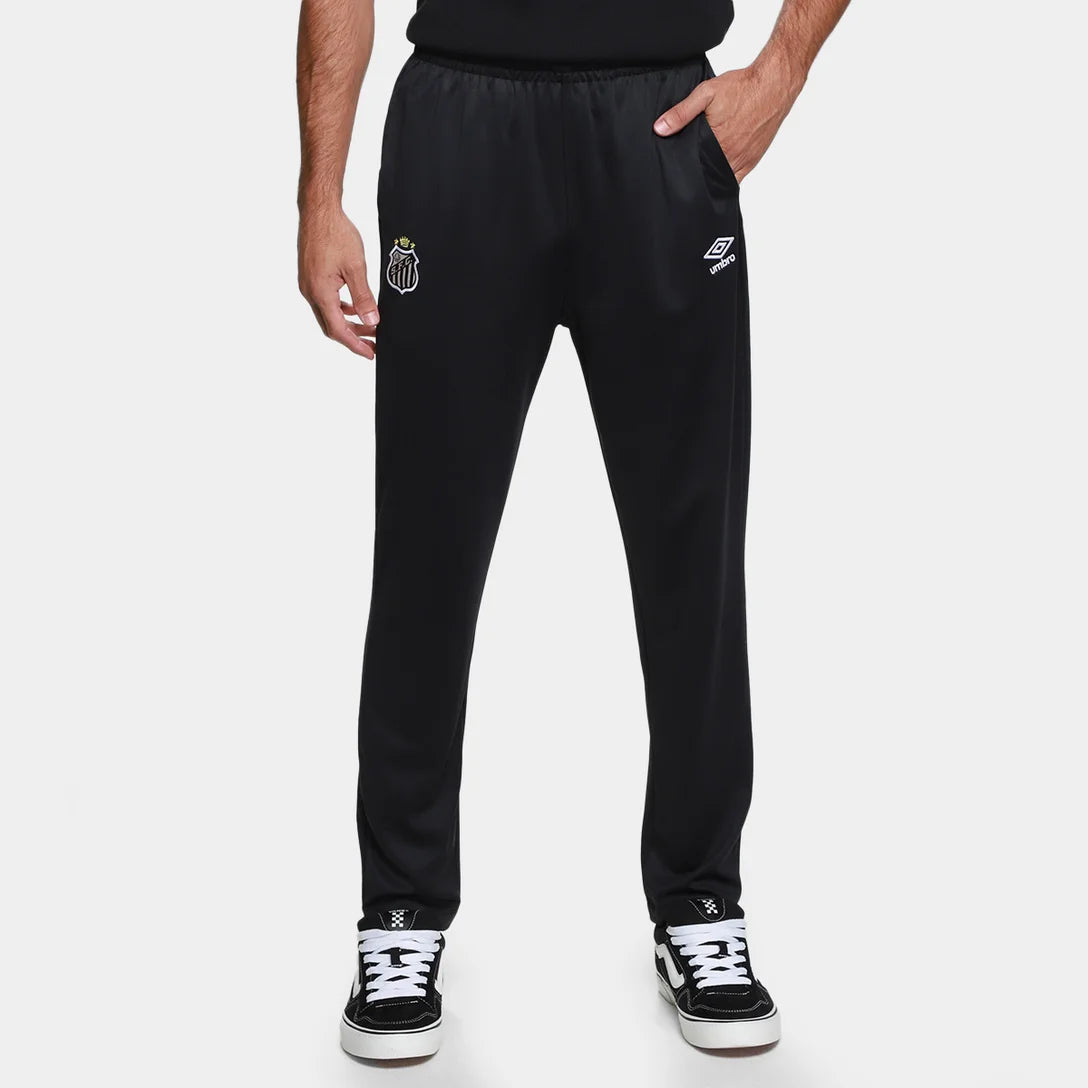 Calça Santos Viagem 26/27 Umbro Masculina - Preto
