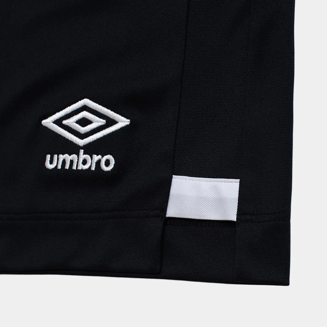 Calção Santos II 26/27 Umbro Masculino - Preto+Branco