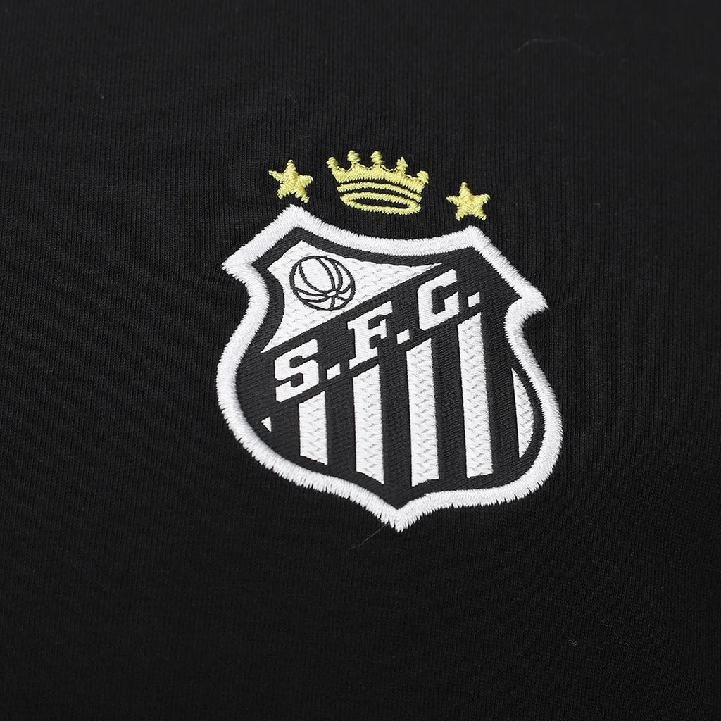 Camisa Santos 26/27 Concentração Umbro Masculina - Preto