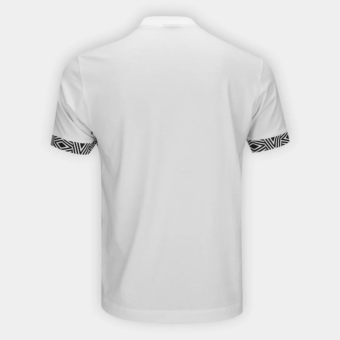 Camisa Santos 26/27 Concentração Umbro Masculina - Branco