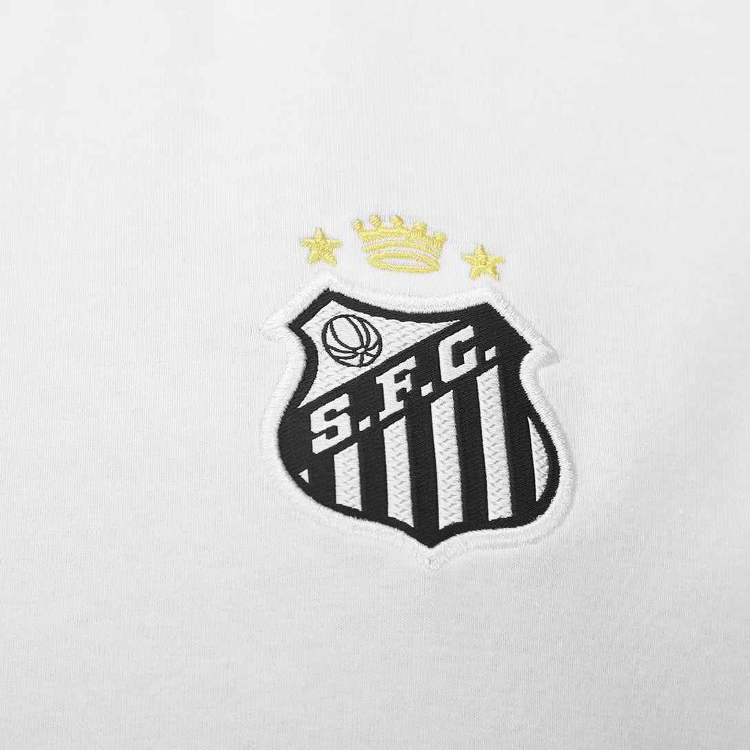 Camisa Santos 26/27 Concentração Umbro Masculina - Branco