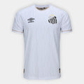 Camisa Santos I 26/27 Jogador Umbro Masculina - Branco+Bronze