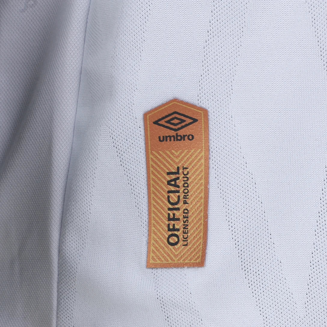 Camisa Santos I 26/27 Jogador Umbro Masculina - Branco+Bronze