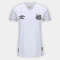 Camisa Santos I 26/27 Torcedor Umbro Feminina - Branco+Bronze