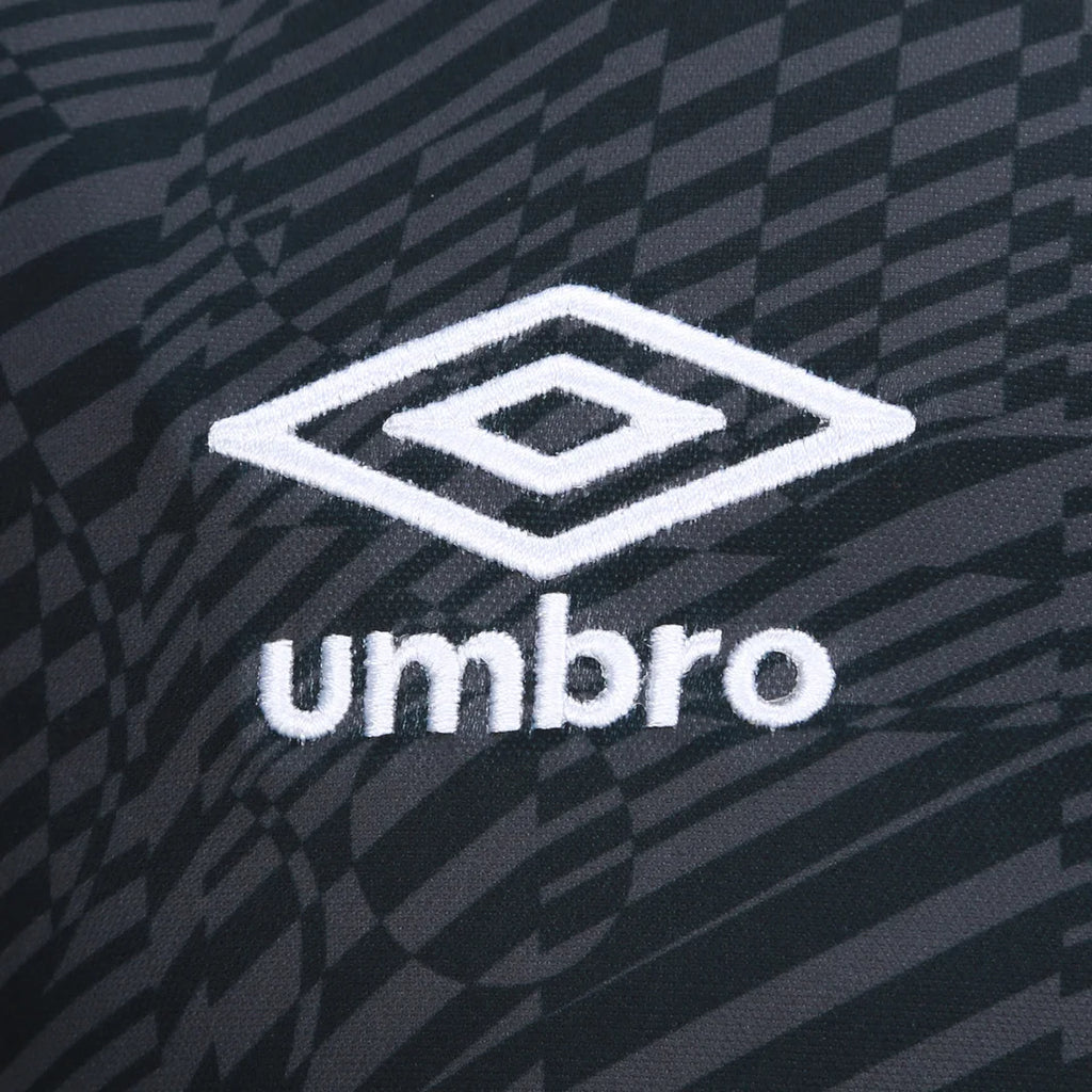 Camisa Santos 26/27 Goleiro Umbro Masculina - Preto