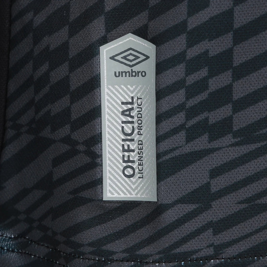 Camisa Santos 26/27 Goleiro Umbro Masculina - Preto