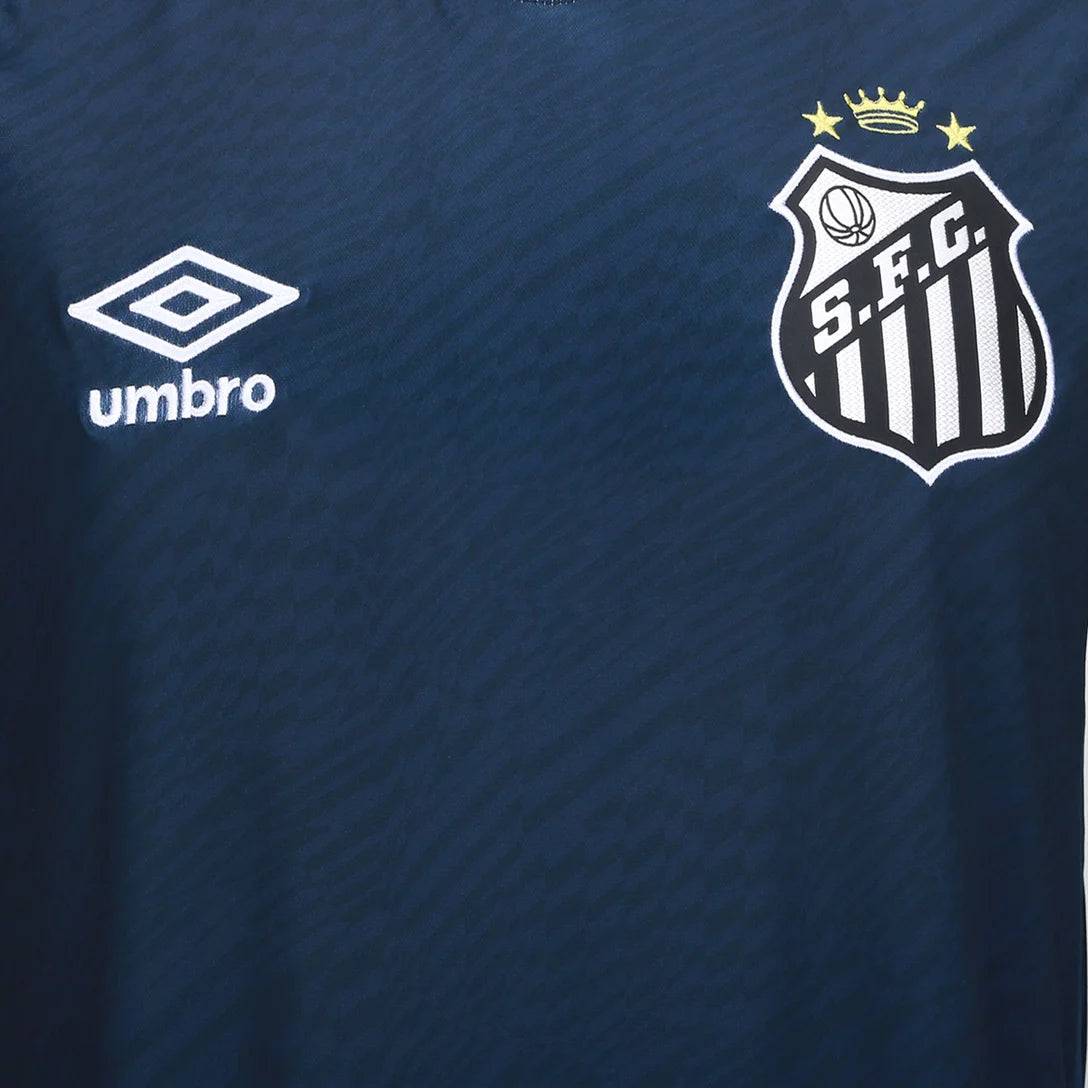 Camisa Santos 26/27 Goleiro Umbro Masculina - Marinho