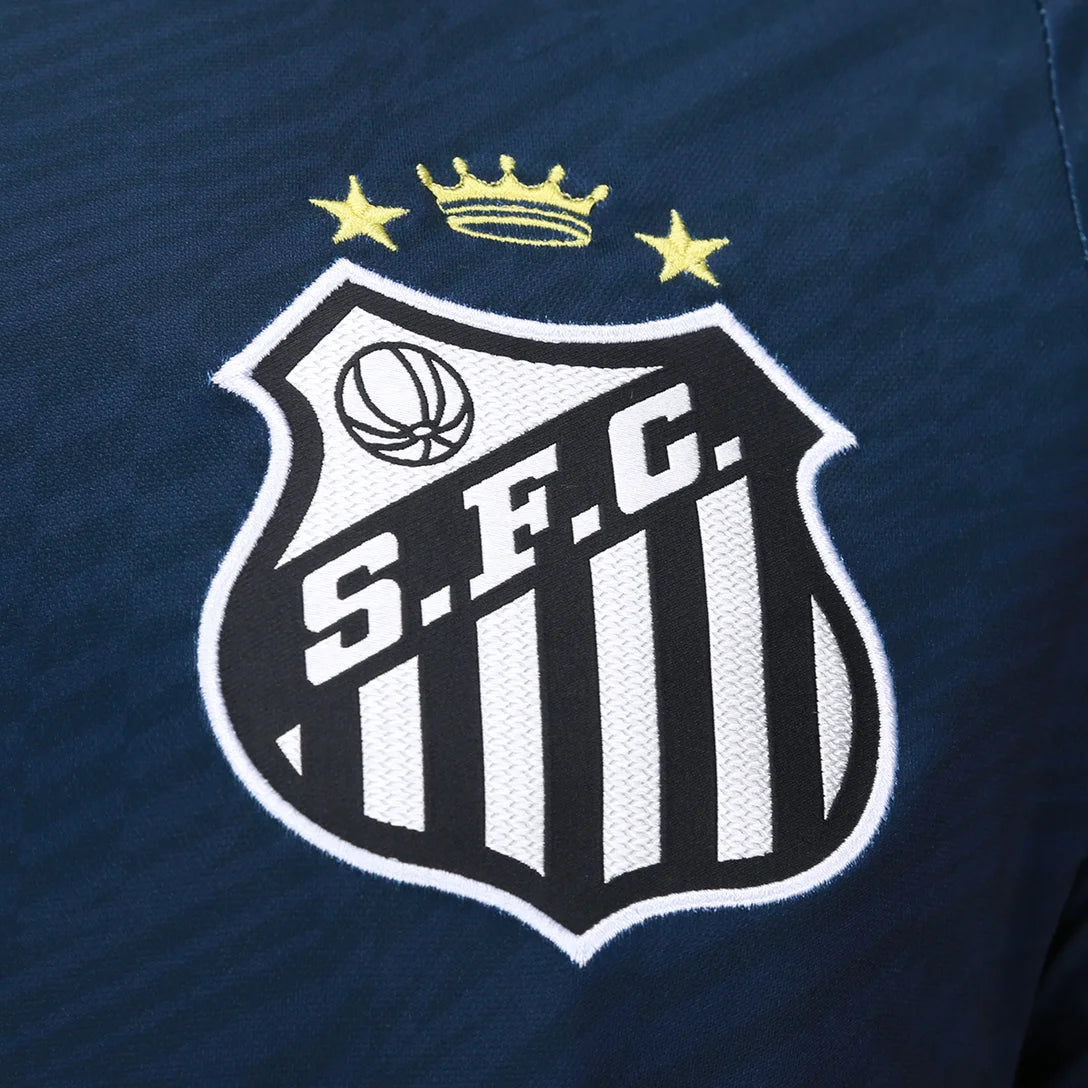 Camisa Santos 26/27 Goleiro Umbro Masculina - Marinho