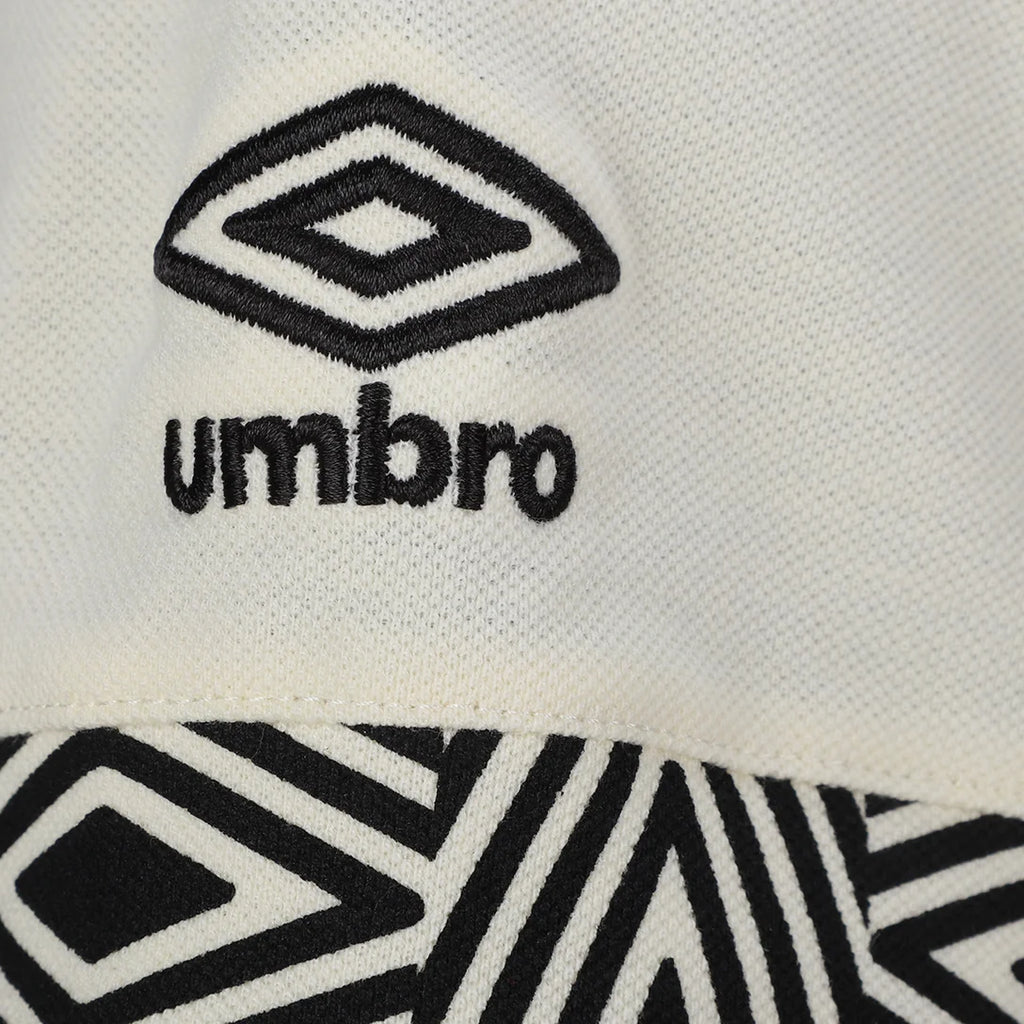 Camisa Polo Santos 26/27 Viagem Umbro Masculina - Off White
