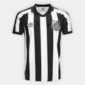 Camisa Santos II 26/27 Torcedor Umbro Masculina - Branco+Preto