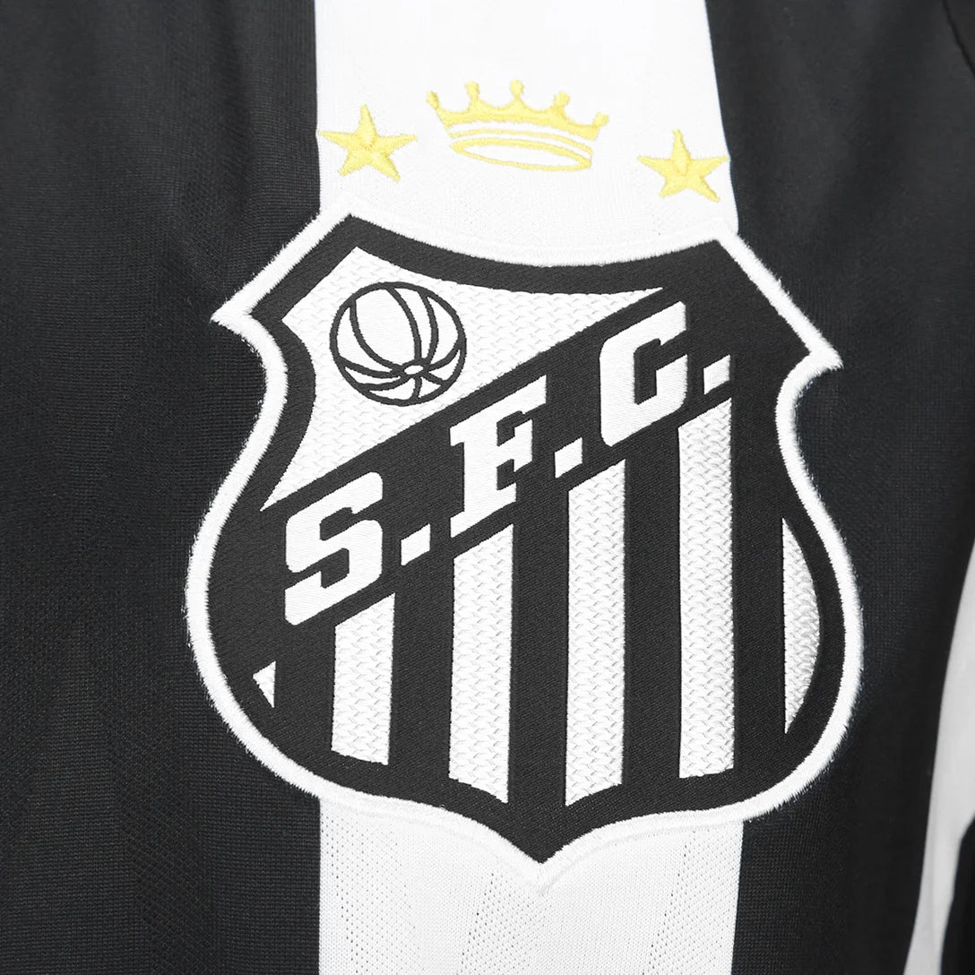 Camisa Santos II 26/27 Torcedor Umbro Masculina - Branco+Preto