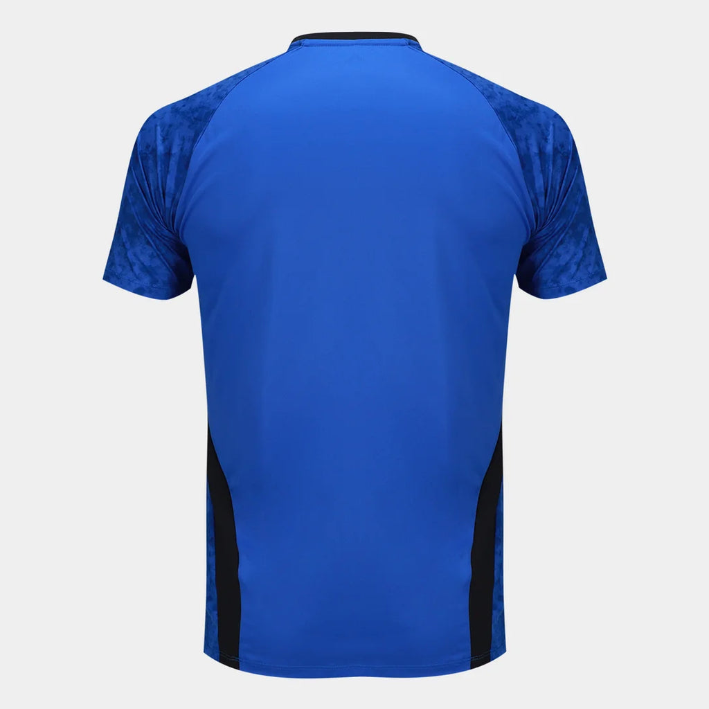 Camisa Santos Treino 26/27 Umbro Masculina - Azul+Preto