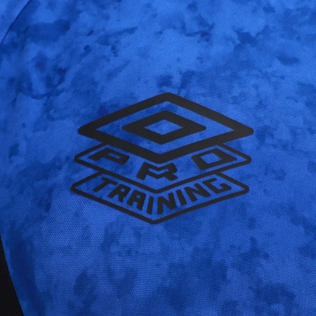 Camisa Santos Treino 26/27 Umbro Masculina - Azul+Preto