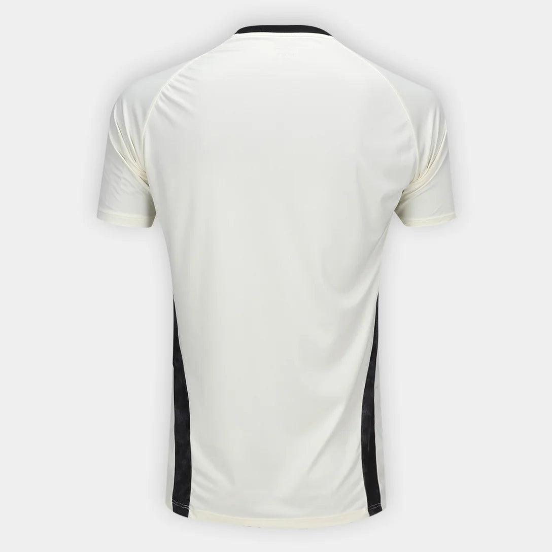 Camisa Santos Treino 26/27 Umbro Masculina - Off White+Preto