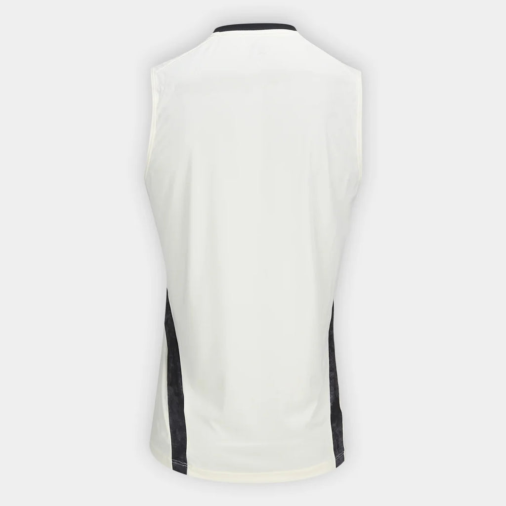 Regata Santos 26/27 Treino Umbro Masculina - Off White+Preto