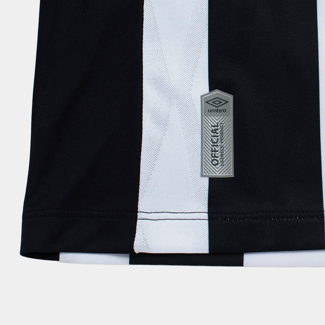 Regata Santos II 26/27 Basquete Umbro Masculina - Preto+Branco