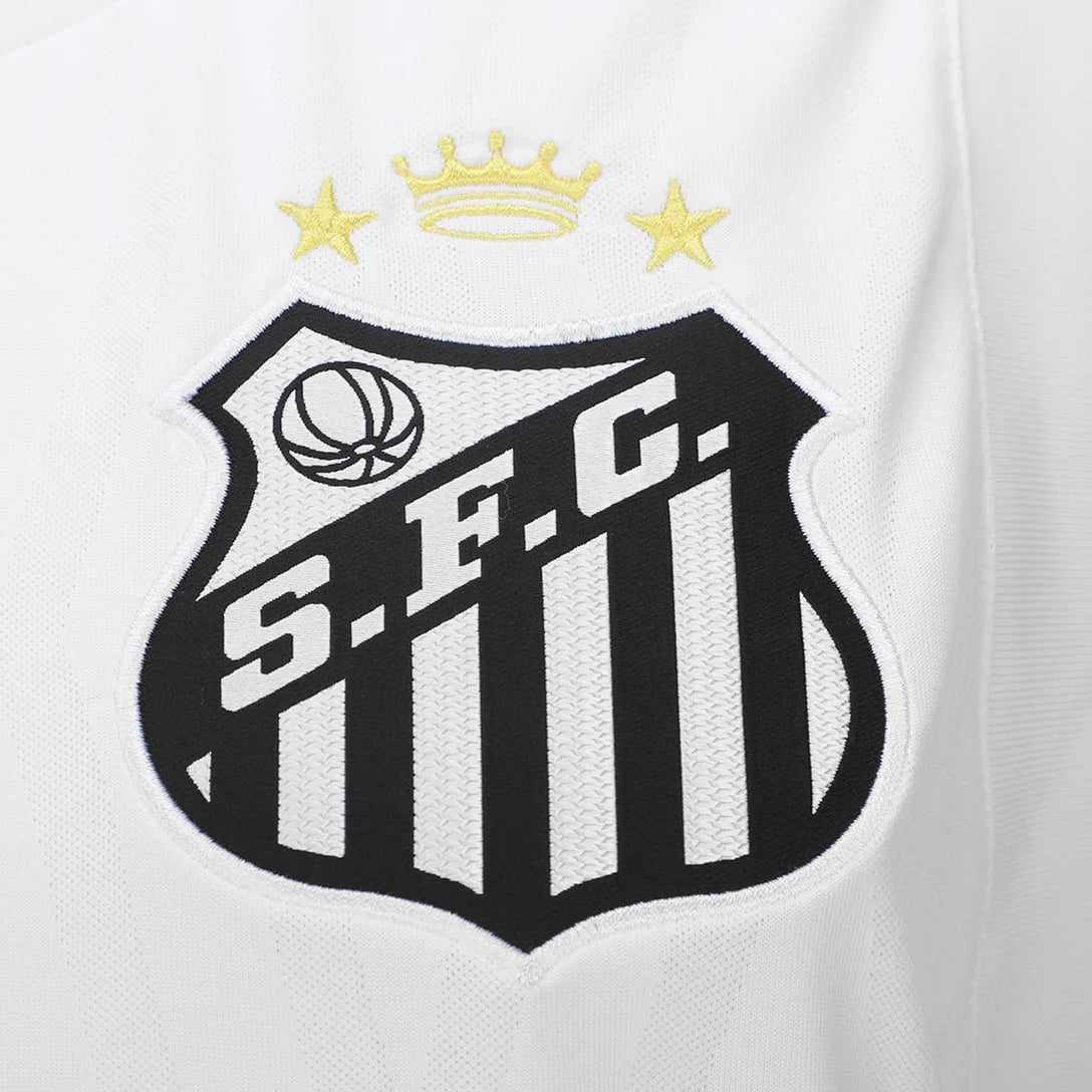 Regata Santos I 26/27 Basquete Umbro Masculina - Branco+Bronze