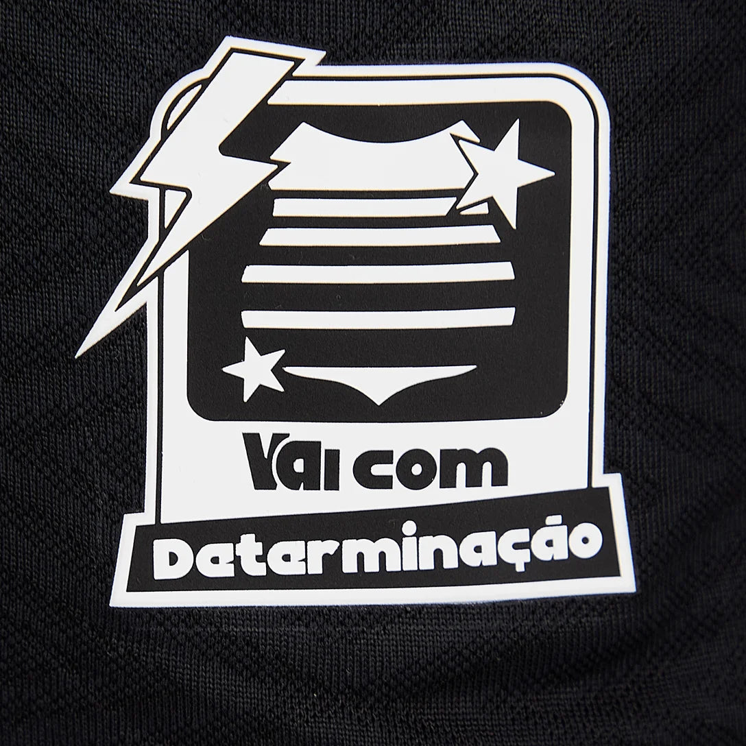 Camisa Santos III 26/27 Jogador Umbro Masculina - Preto+Branco