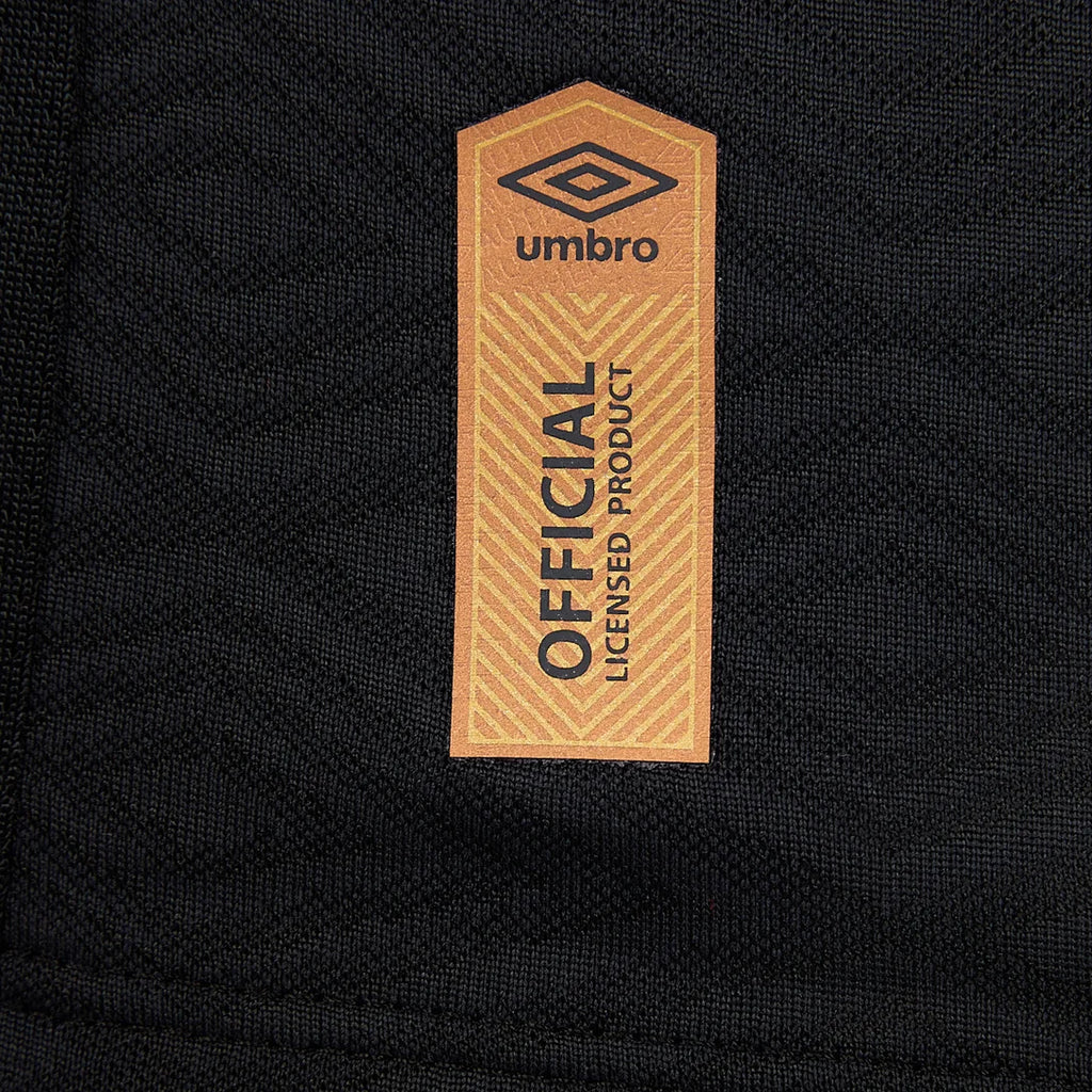 Camisa Santos III 26/27 Jogador Umbro Masculina - Preto+Branco