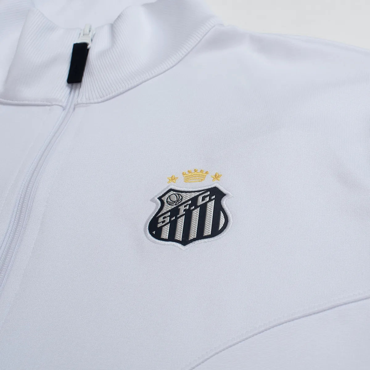 Jaqueta Santos 26/27 Viagem Umbro Masculina - Branco+Preto
